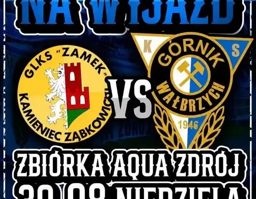Pierwszy ligowy wyjazd sezonu: zbiórka pod Aqua Zdrój