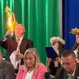 Narodowe Czytanie „Dziadów” w szkole w Marcinowicach