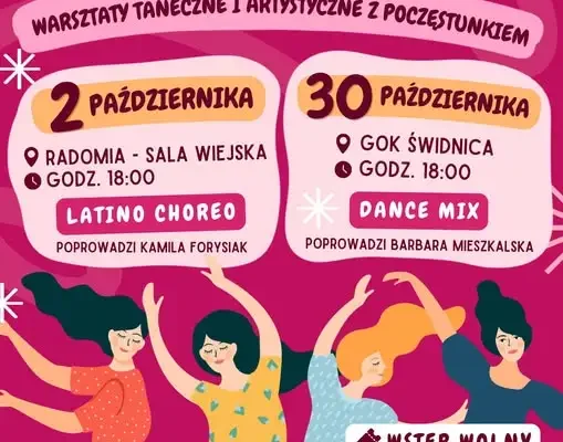 Dwa taneczne wieczory dla kobiet z gminy Świdnica