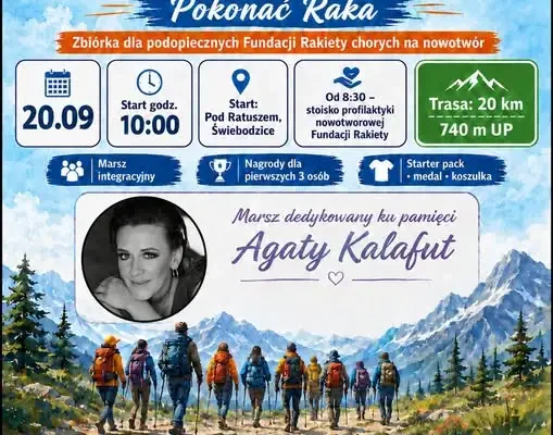 VI Marsz Charytatywny „Świebodzice na Borową” już w niedzielę