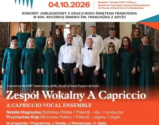 Finałowy koncert organowy w Świebodzicach – jubileuszowy występ 4 października