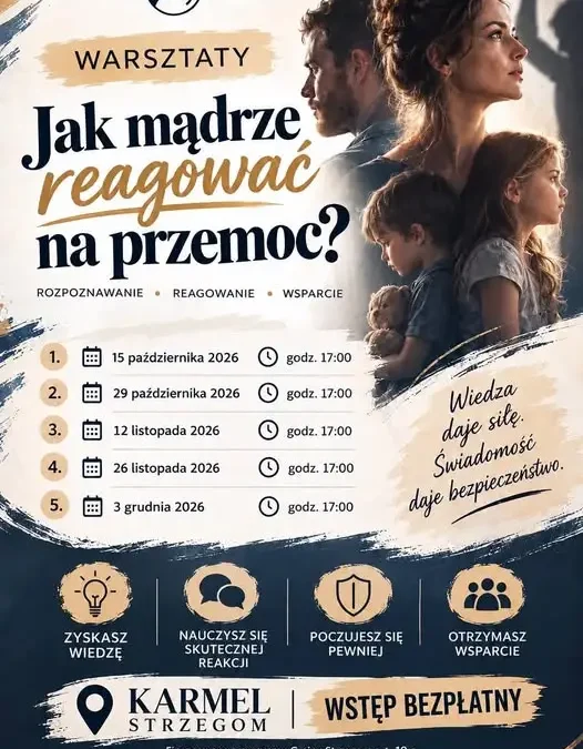 Strzegom: bezpłatne warsztaty o przemocy. Głos Kobiet zaprasza