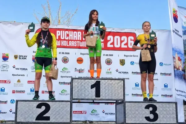 Ania Szczepańska z GLKS Jaworzyna Śląska wicemistrzynią Pucharu Polski MTB XCO