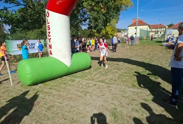 Szkoła Podstawowa nr 2 ze Świebodzic na Finałach Dolnośląskich w Biegach Przełajowych