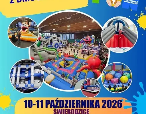 Festiwal Dmuchanych Atrakcji w Świebodzicach – idealny pomysł na jesienny weekend
