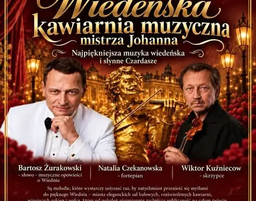 Senioralia 2026 w Dobromierzu: koncert 'Wiedeńska kawiarnia muzyczna mistrza Johanna’